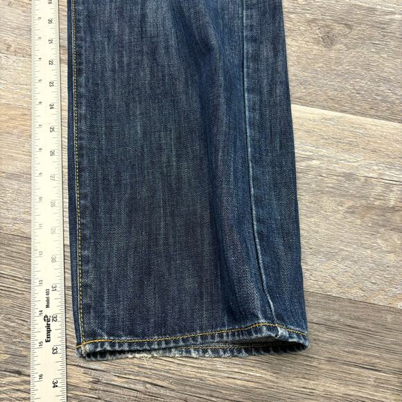 Hugo Boss Mid Wash Blue Mens‎ 33x33 Relaxed Straight Leg Streetwear Texas Jeans - Picture 7 of 12